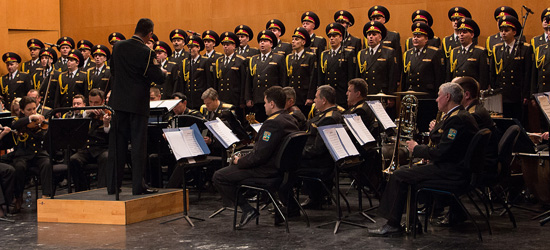 Coro, ballet y orquesta del ejército ruso