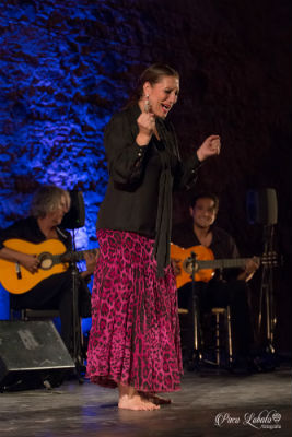 Marina Heredia. IV Bienal de Arte Flamenco de Málaga. Castillo de Gibralfaro.