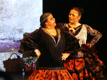 La Paula, La Lupi, V Bienal de Flamenco de Málaga, Teatro  Cervantes,