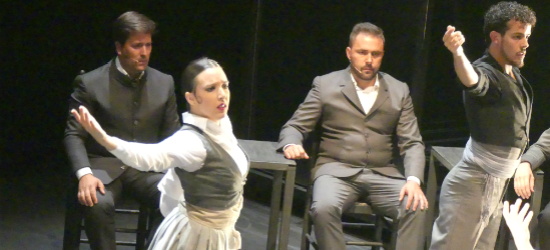 Ballet Flamenco de Andalucía, ...Aquel Silverio, Teatro Cervantes, Rafael Estévez,