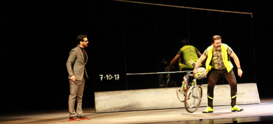 El ciclista utópico, Fran Perea,  Feelgood Teatro, Teatro Cervantes,