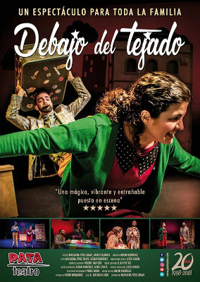Pata teatro, Debajo del Tejado, Premios Ateneo de Teatro 2018, Macarena Pérez Bravo, Josemi Rodriguez