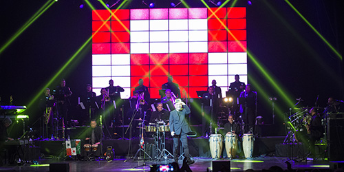 Rubén Blades con Robert Delgado Salsa Big Band, Teatro Cervantes, Festival Terral 2018,