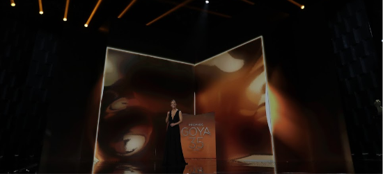 35ª Gala de los Premios Goya 2021, Teatro del Soho CaixaBank, Academia de Cine, María Casado,