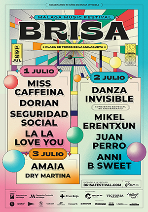 Brisa Festival 2022. Plaza de toro de La Malagueta